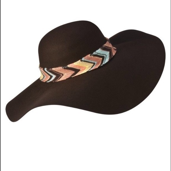 Missoni + Target Floppy Wool Hat - Brown -NWT - Picture 2 of 4